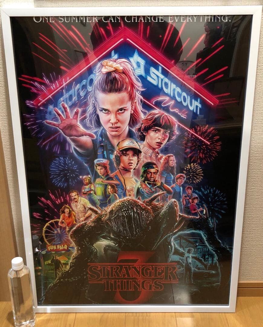 ストレンジャーシングス StrangerThings 3 ポスター A1 額装品