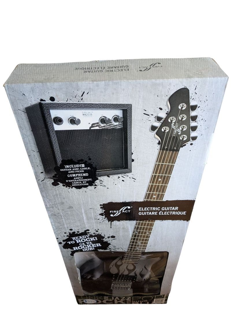 グレイフレーム エレキギターパック ファイヤーパターン 未開封品