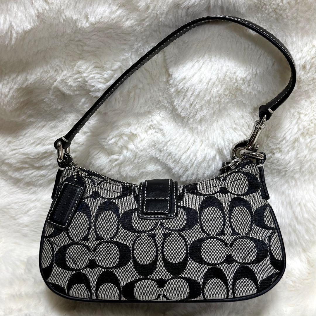 COACH シグネチャー　アクセサリーポーチ　ワンショルダー　6362 ソーホー