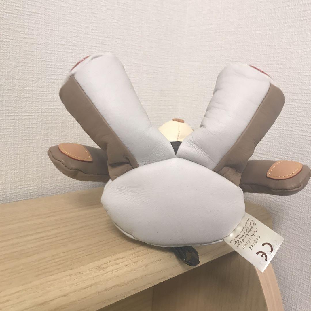 LOUIS VUITTON ドゥドゥルイ モノグラムレザー くま ぬいぐるみ