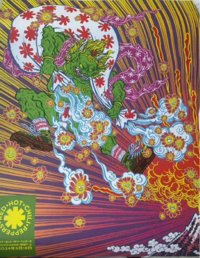 Red Hot Chili Peppers レッチリ日本公演限定リトグラフセット
