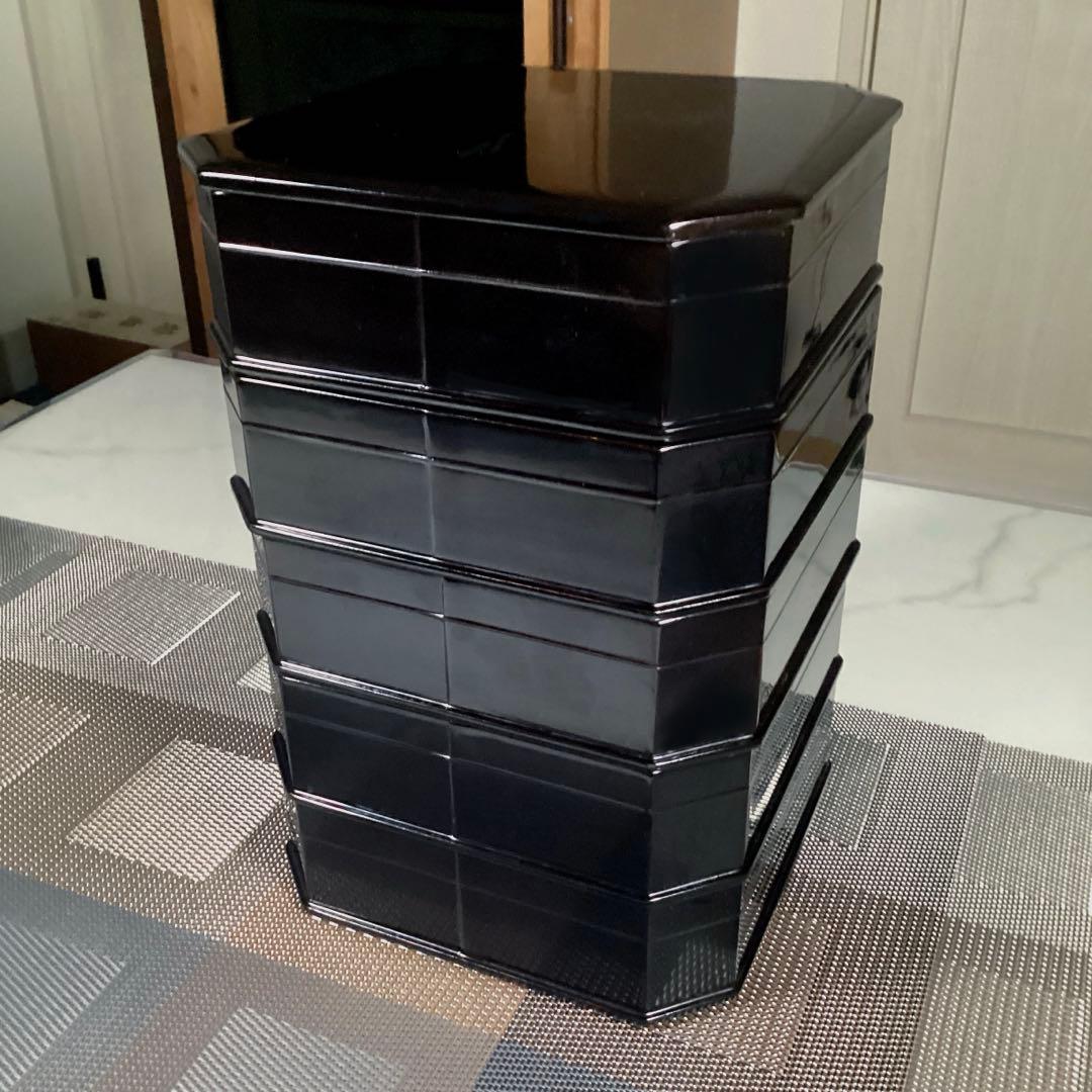 『メルうー特価』　山中塗　二代宗明　助田宗明　縁高重