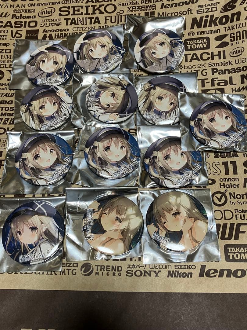 しらたま 星空鉄道とシロの旅 会場限定 カルハ 缶バッジ　13個