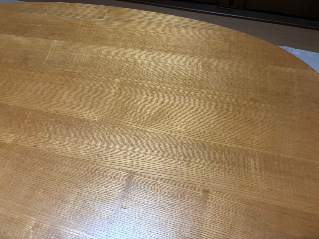 【たのメル便】無印良品 楕円形 木製 こたつ ローテーブル こたつ布団