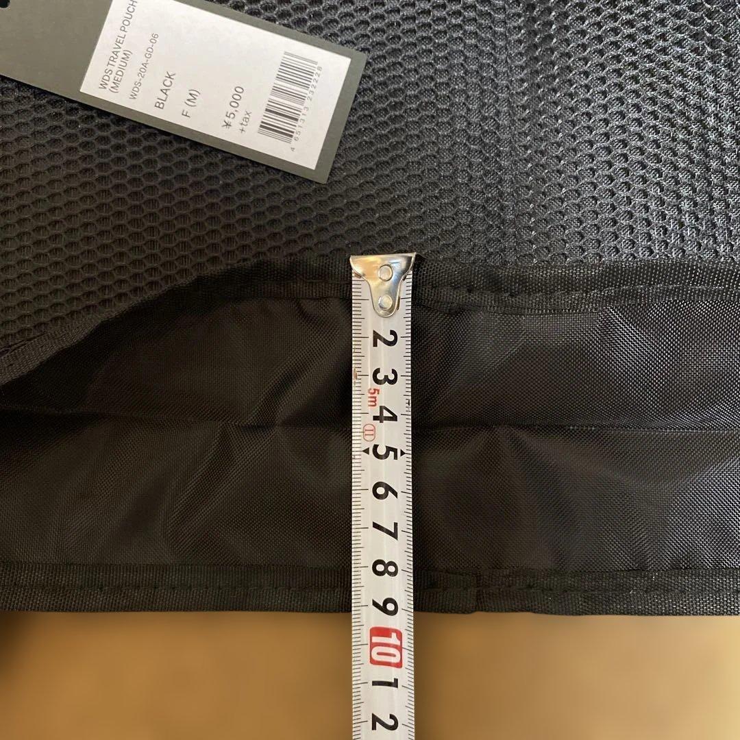 新品　WDS ウィンダンシー　トラベルポーチ　セット ブラック S M L