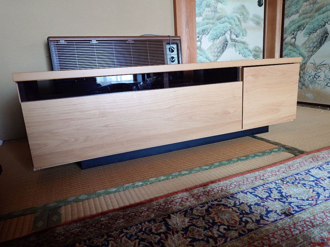 木製テレビ台 引き出し付き ナチュラル　専用品