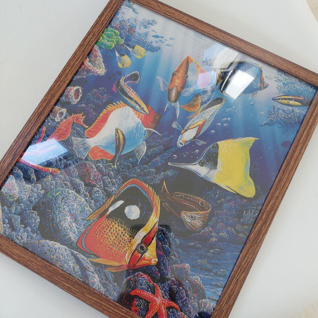 アートパネル　海　珊瑚礁　熱帯魚　グアム　ハワイ　ワイキキ　オアフ　リゾート