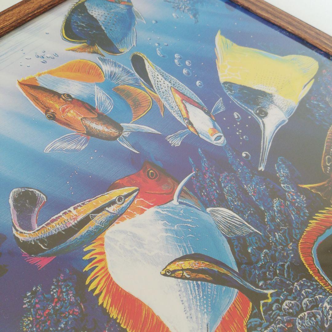 アートパネル　海　珊瑚礁　熱帯魚　グアム　ハワイ　ワイキキ　オアフ　リゾート