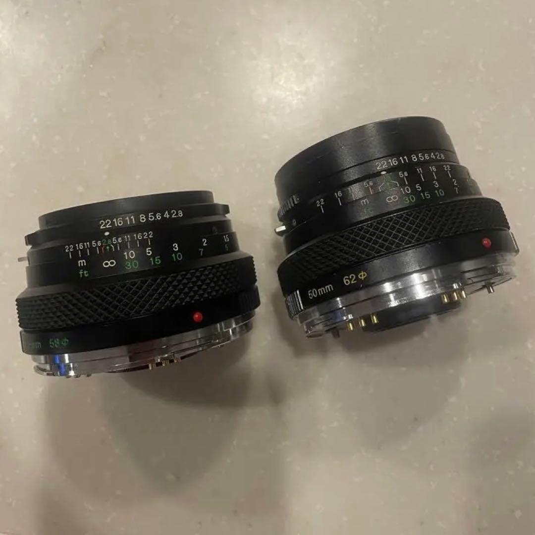 ゼンザブロニカ　ZENZANON 50mm F2.8 75mm F2.8