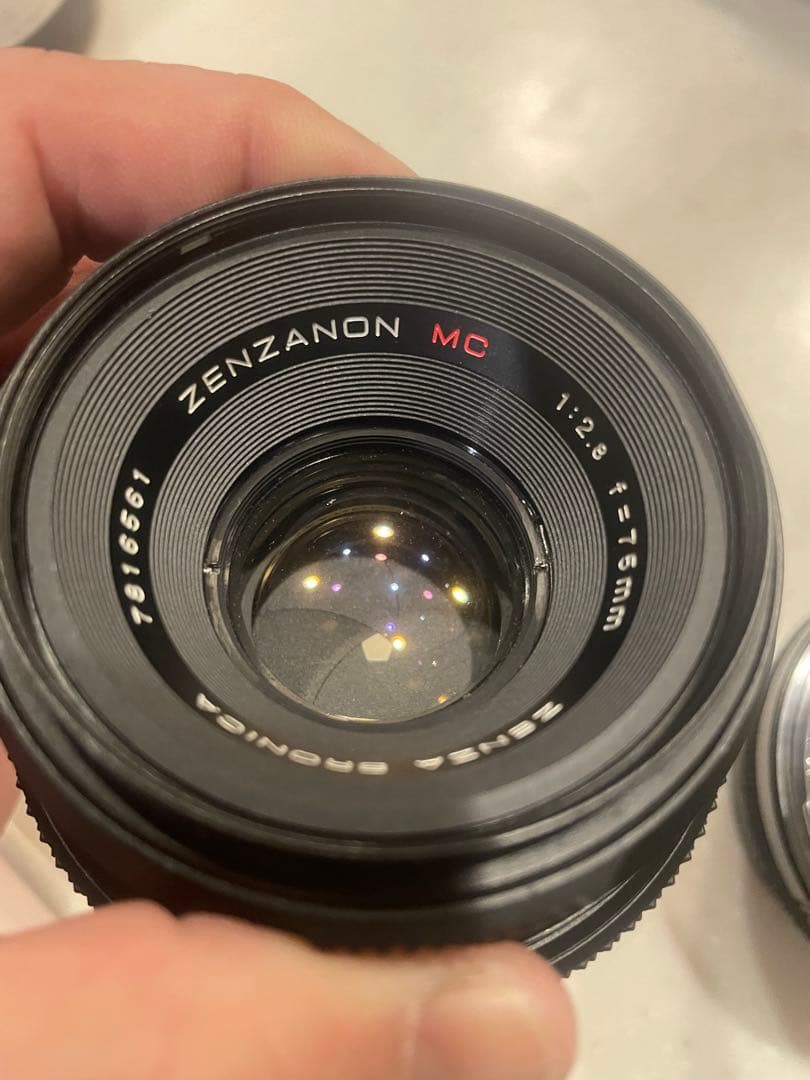 ゼンザブロニカ　ZENZANON 50mm F2.8 75mm F2.8