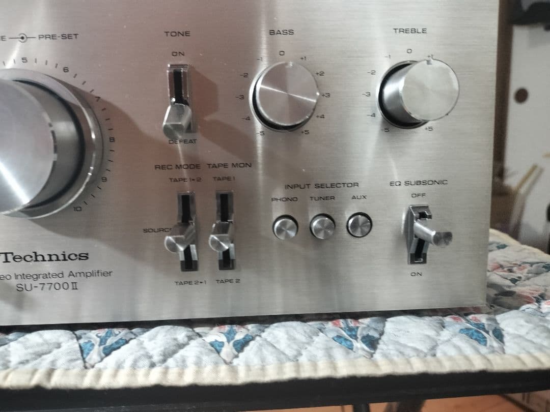 テクニクス　su-7700Ⅱ