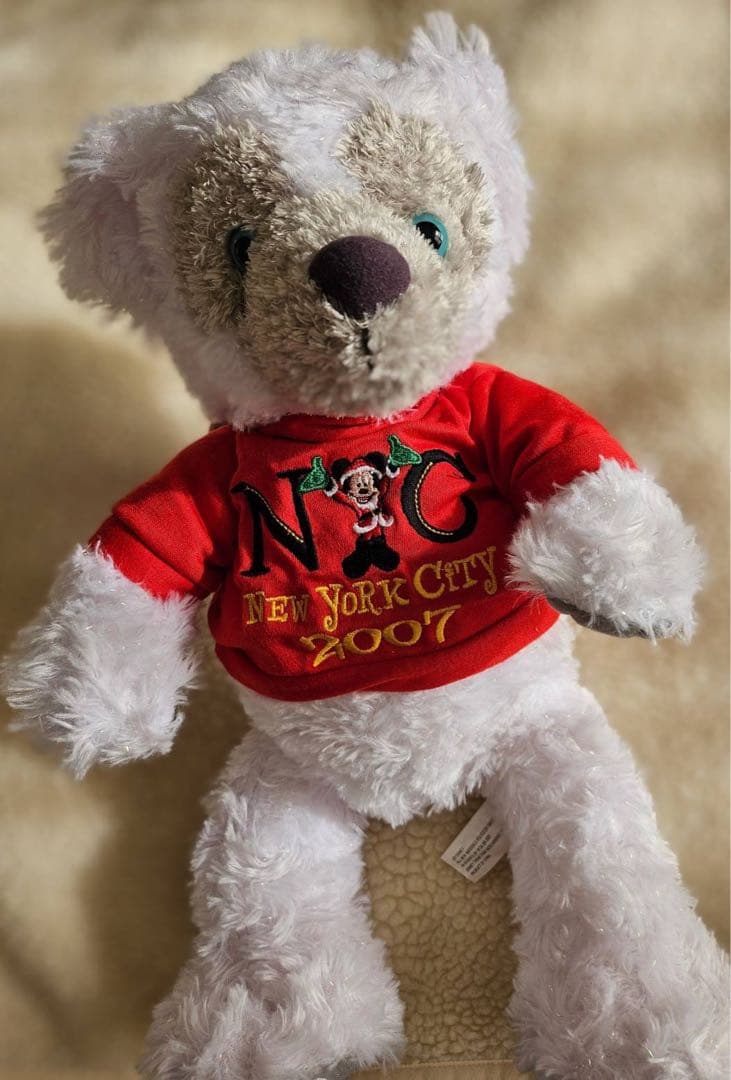 ダッフィー　NYC クリスマス限定　2007 ホワイト