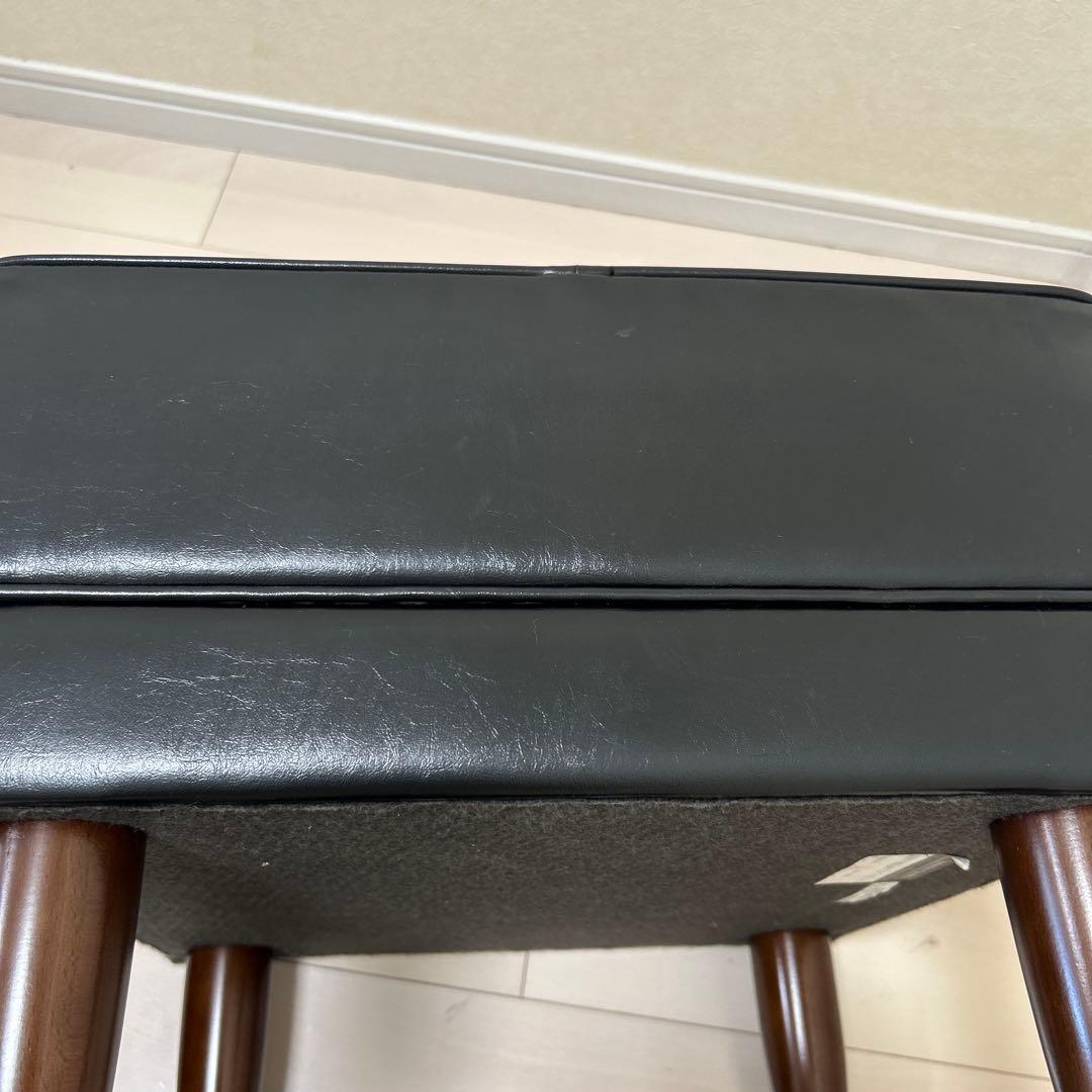 カリモク　60 オットマン ブラック　2個セット ※3月28日(金)に発送します