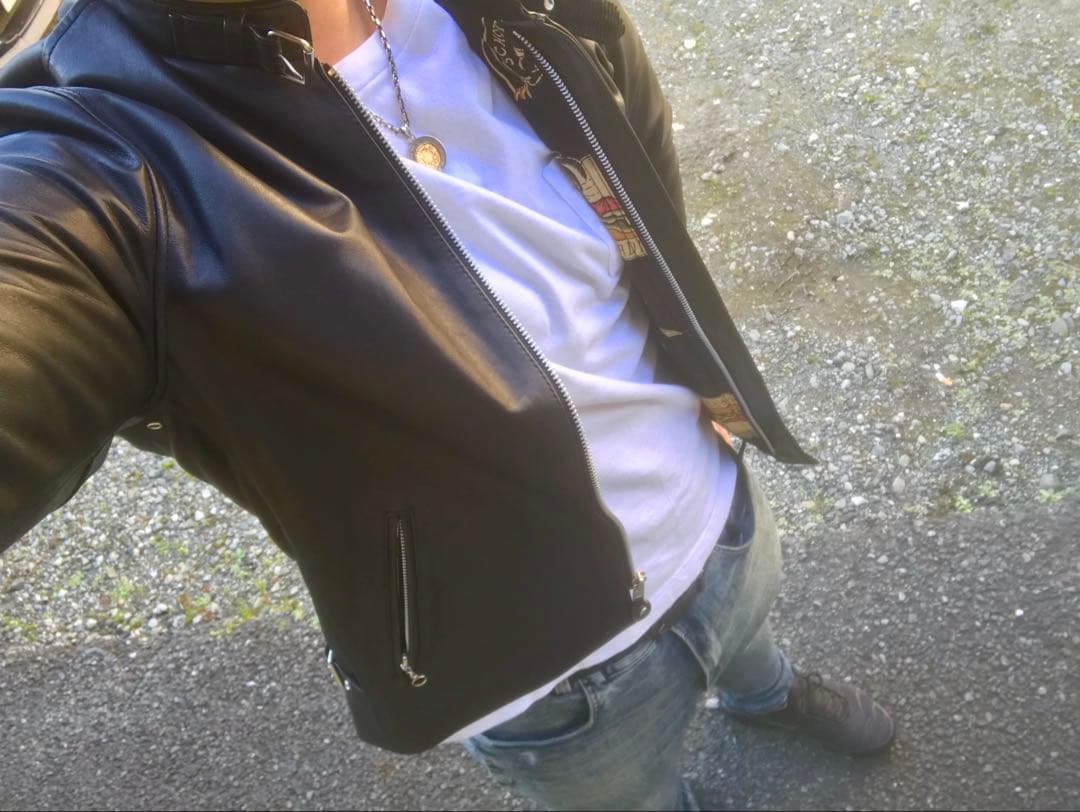 Schott シングルライダース(Lサイズ)