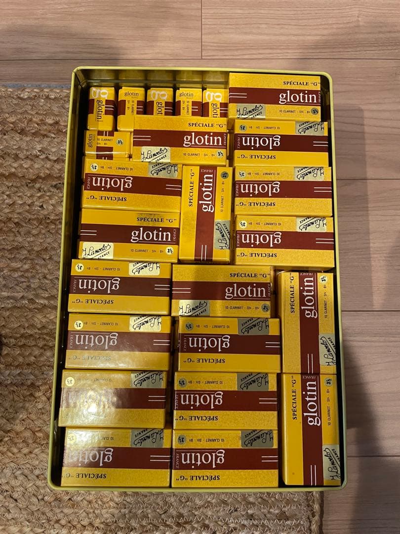 ☆希少☆glotinスペシャルGクラリネットグロタンリード 3.5 10枚入り