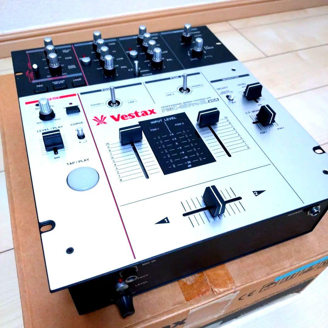未使用級！ 元箱:取説付 Vestax PMC-05Pro SL DJミキサー
