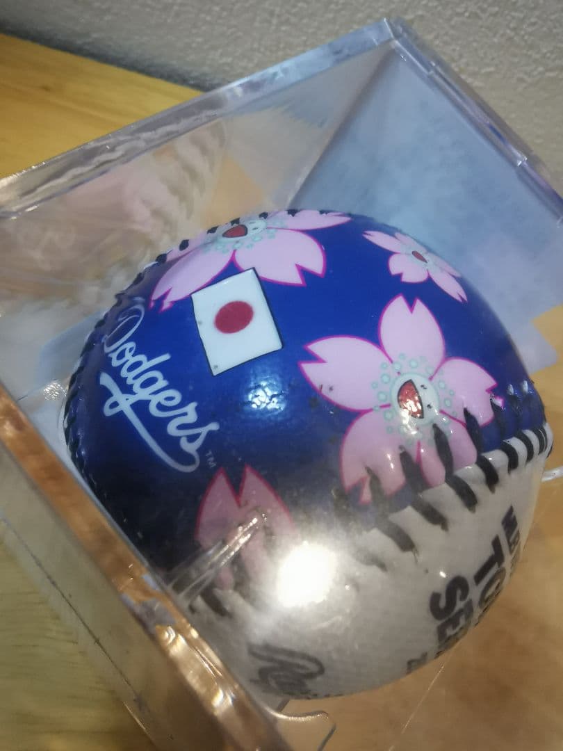 未開封☆村上隆xLAドジャース コラボ記念ボール MLB東京シリーズ 2025