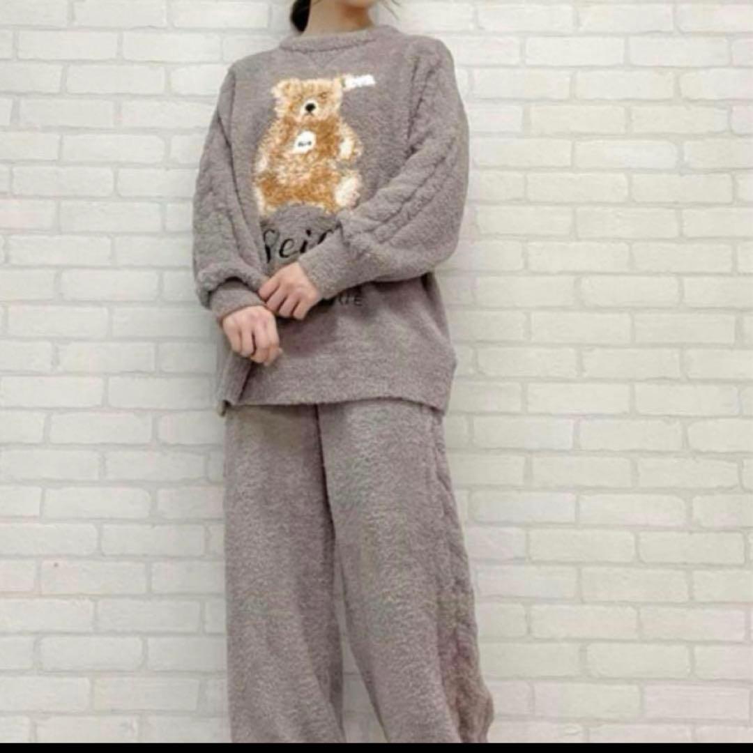 ジェラートピケ シュタイフ パウダージャガードプルオーバー＆ロングパンツセット