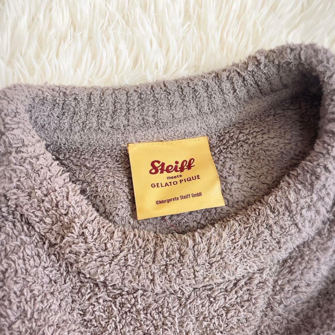 ジェラートピケ シュタイフ パウダージャガードプルオーバー＆ロングパンツセット