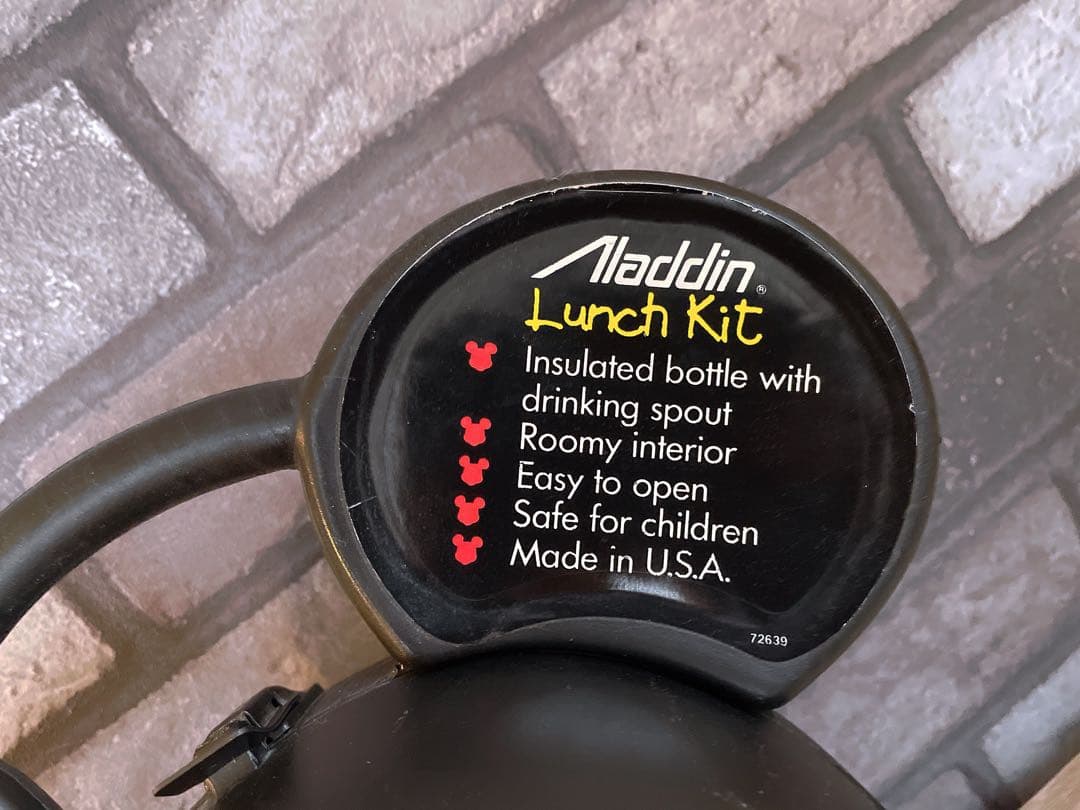 ★Disney Mickey Lunch Kit Aladdin★USA★
