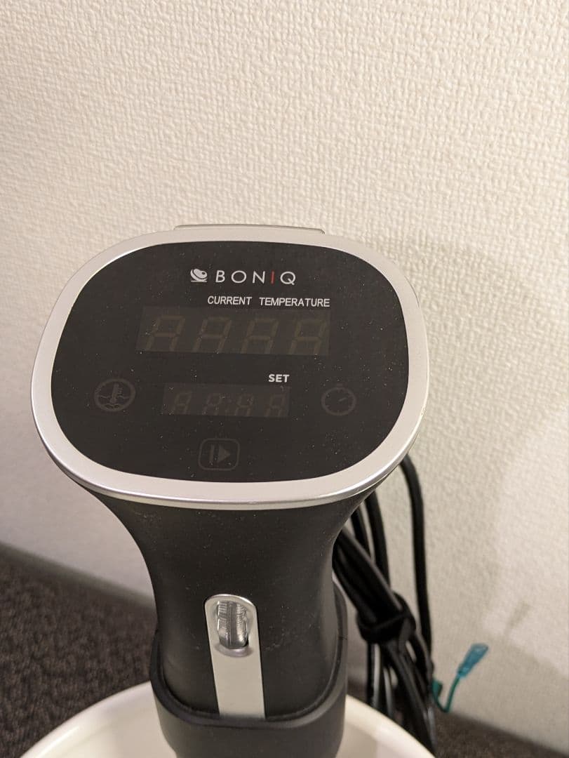 BONIQ（ボニーク） 低温調理器 BNQ-01 マットブラック 琺瑯鍋セット