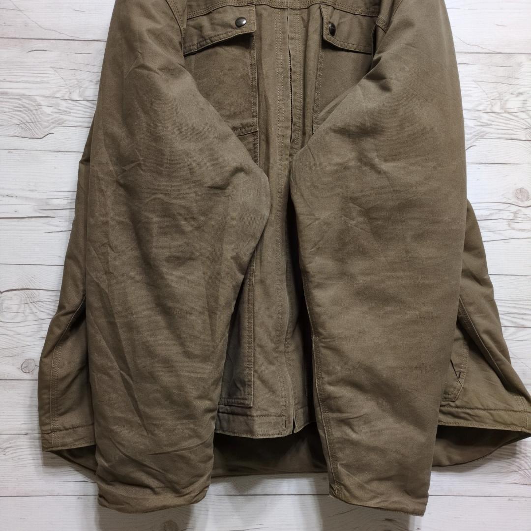 カーハート クイックダックジャケット 企業ロゴ 刺繍