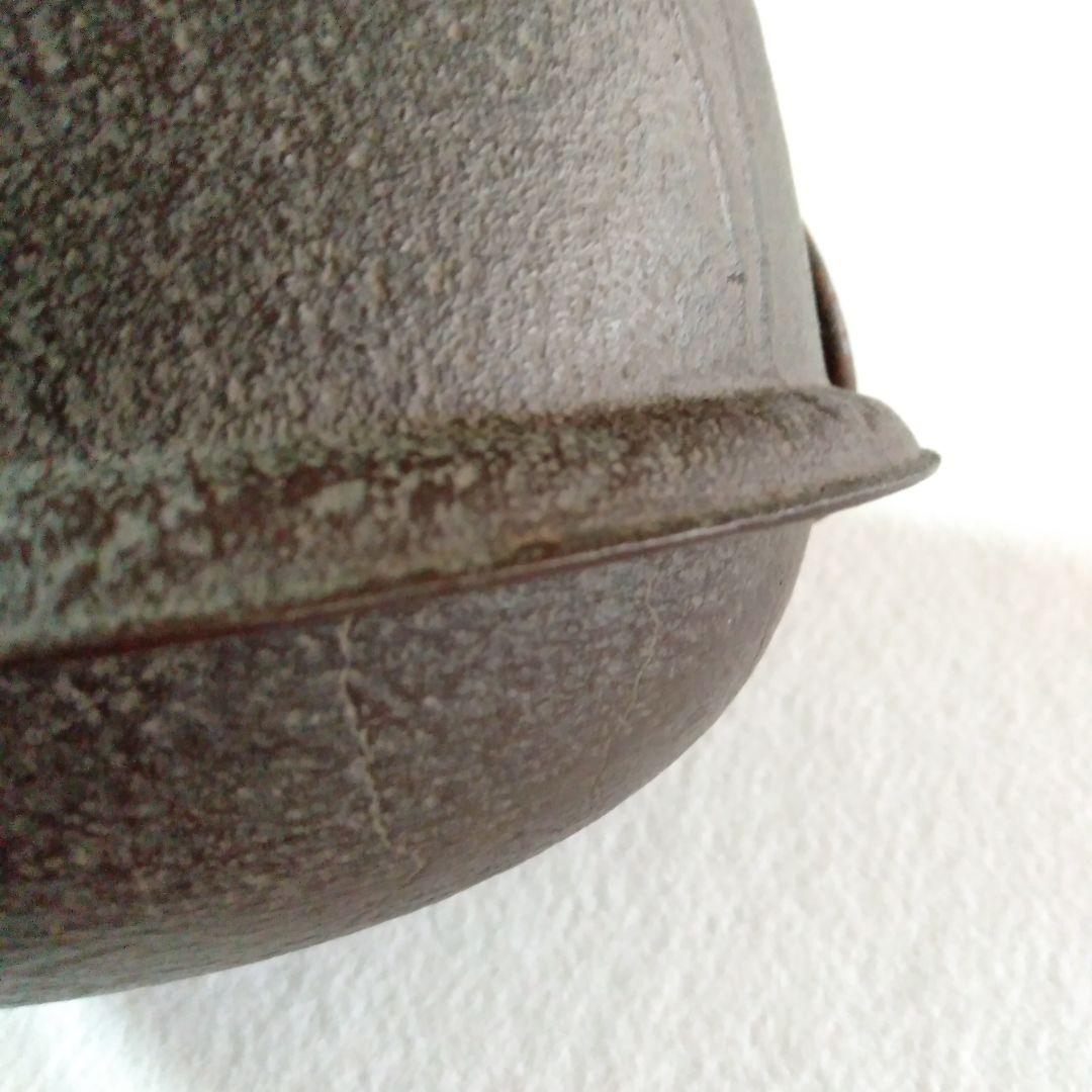 真形釜？　釜鐶、鎖付