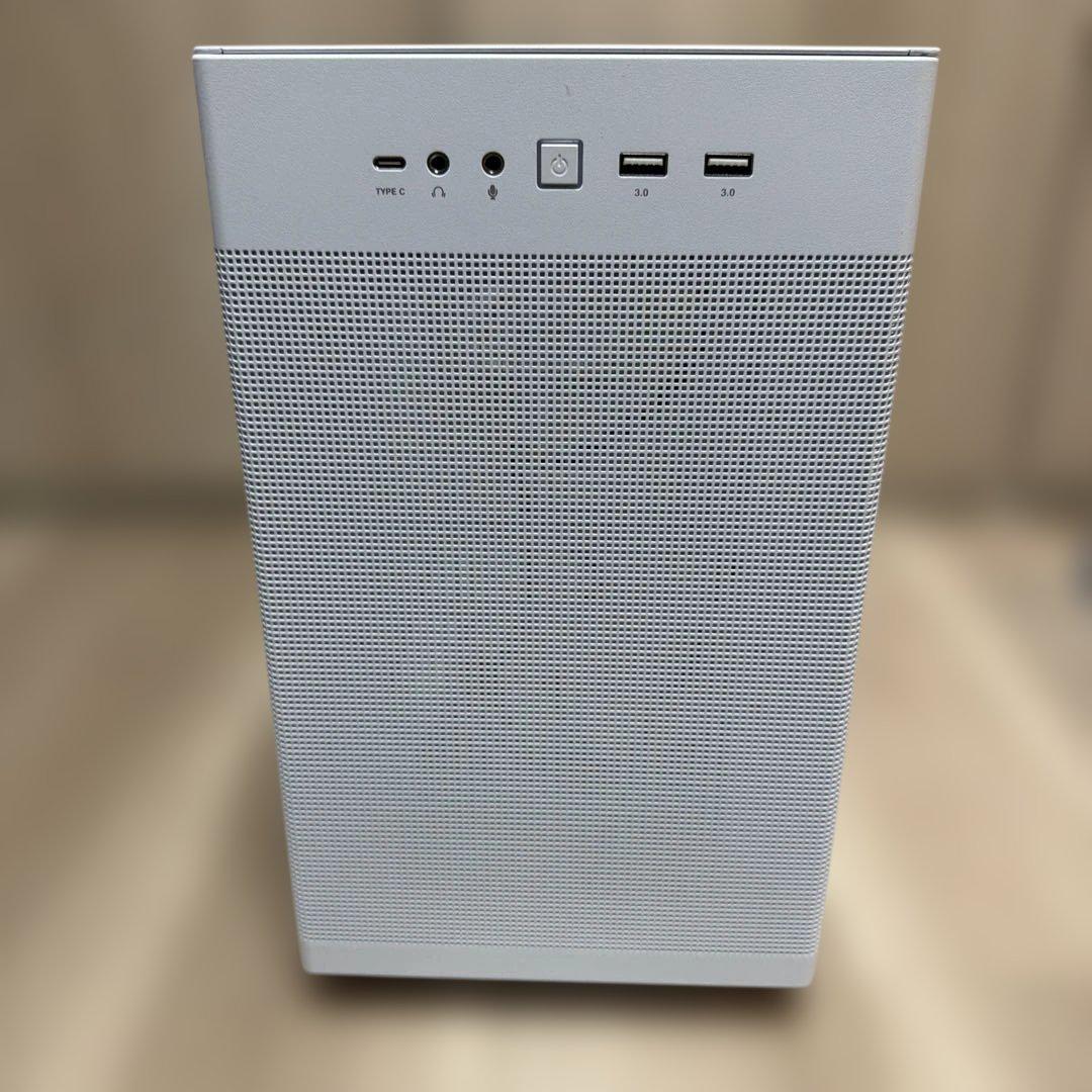 ホワイト PCケース MicroATX対応 PRIME CASE AP201