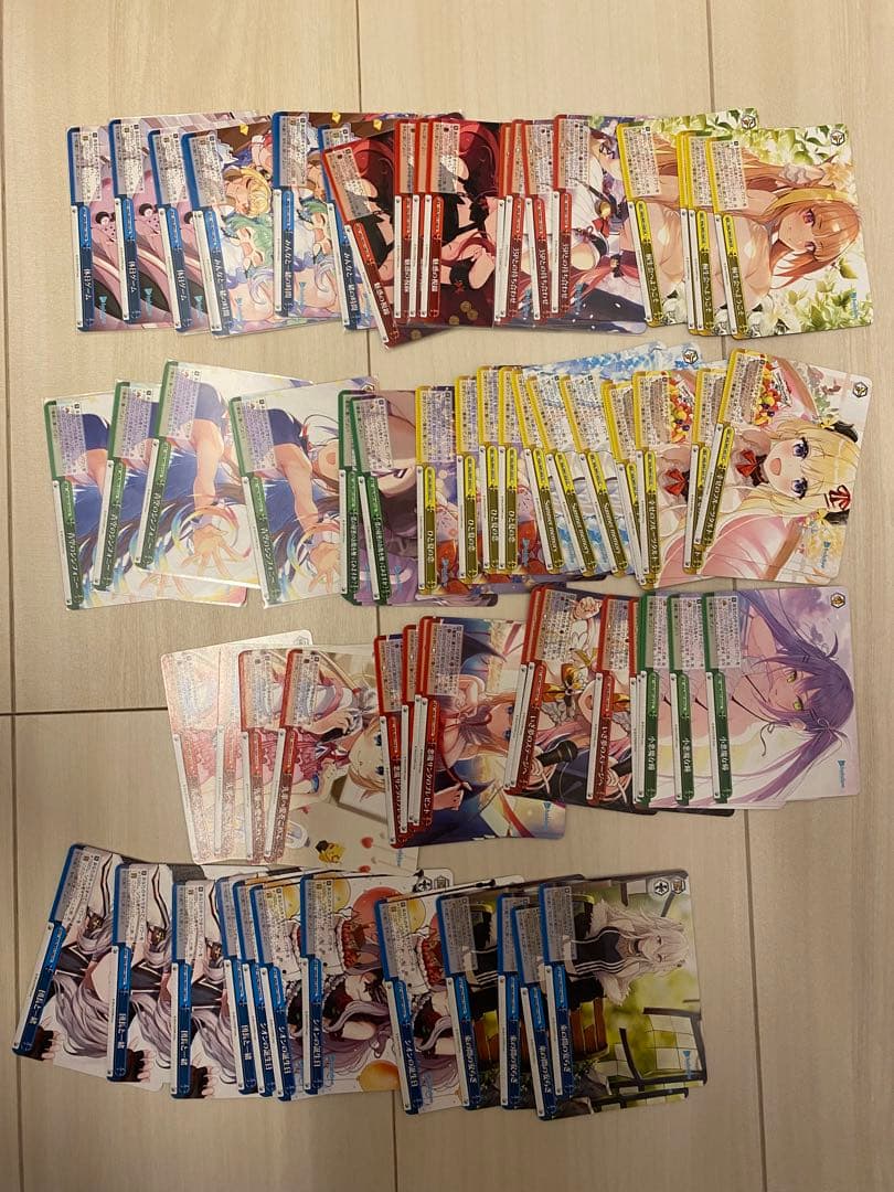 ヴァイスシュヴァルツ　ホロライブvol1、vol2 セミ4コン