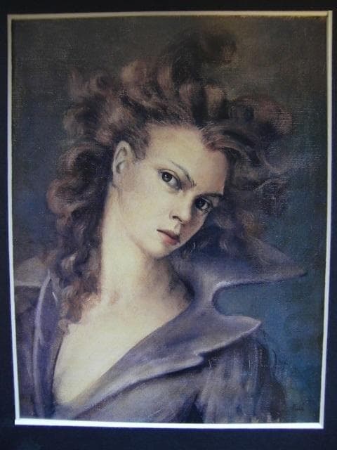 レオノール・フィニ「自画像」、希少画集より、状態良好、新品高級額装付