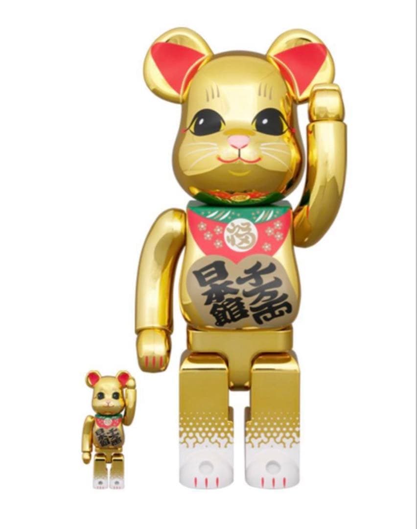 BE@RBRICK 日本館限定　関西万博 招き猫 ベアブリック100%＆400%