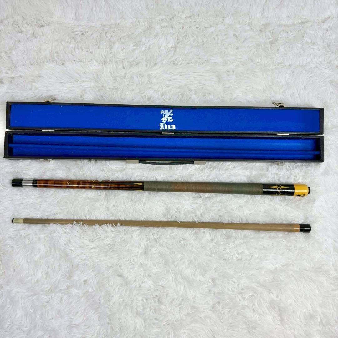 「ハードケース付き」ADAM アダム ビリヤード キュー プレイキュー