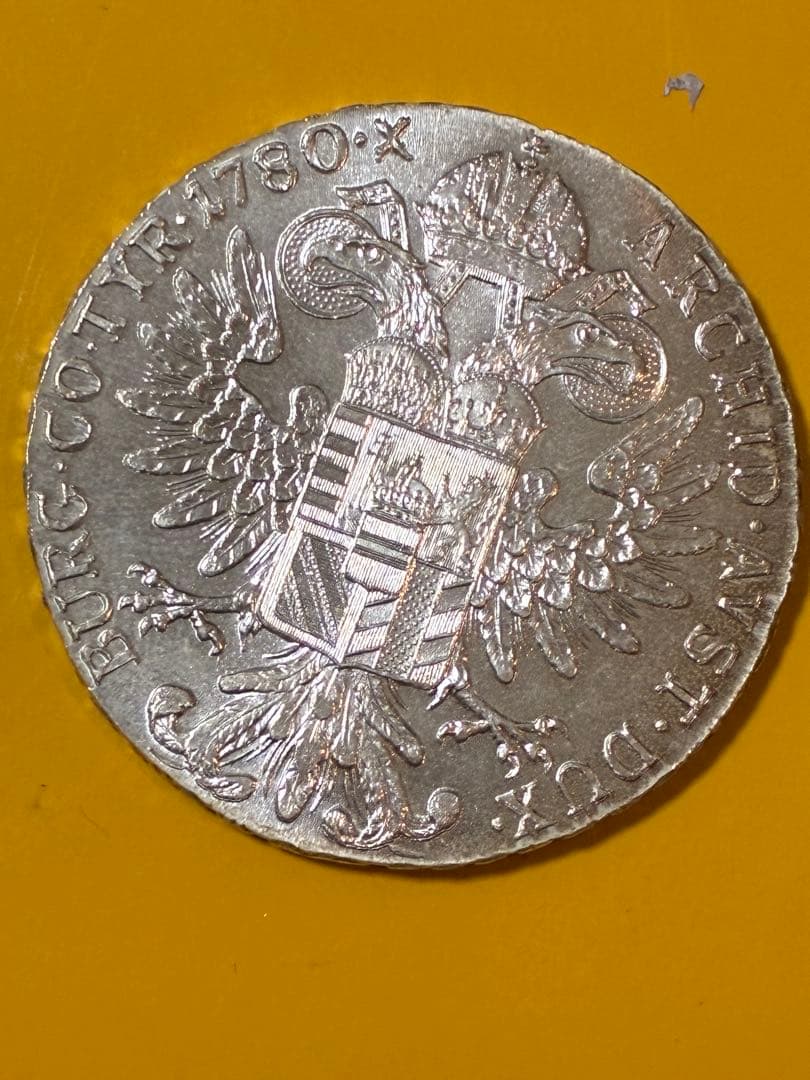 オーストリア 1780年 マリア・テレジア 銀貨