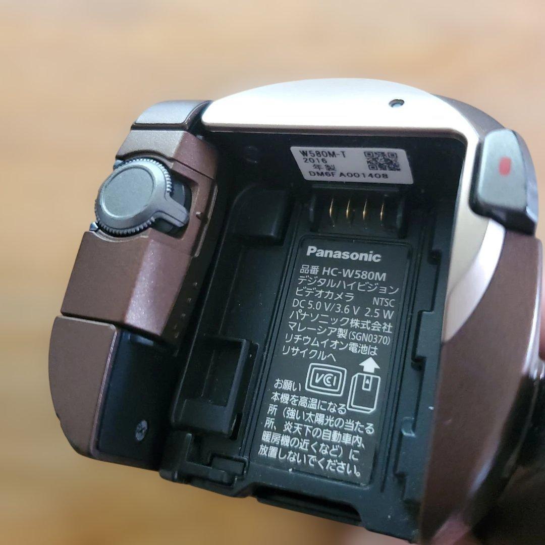 panasonicデジタルハイビジョンビデオカメラHC-W580M
