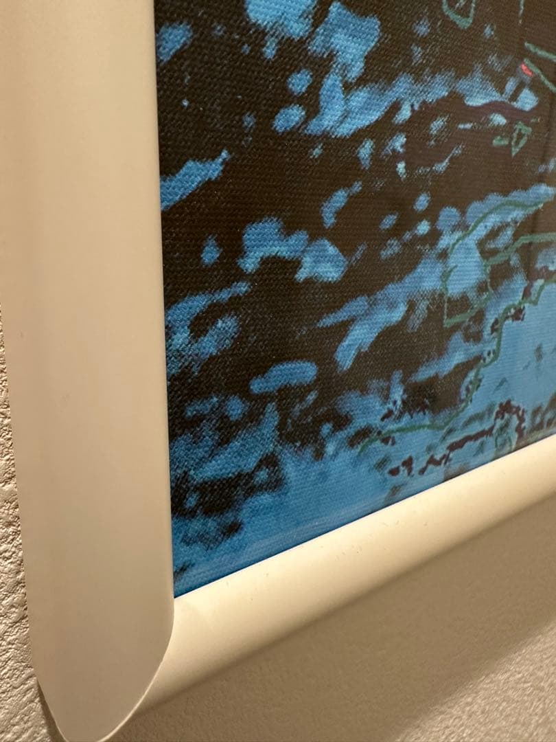 アンディウォーホル【希少】宇宙飛行士とアメリカ国旗　フレーム付き　現代アート