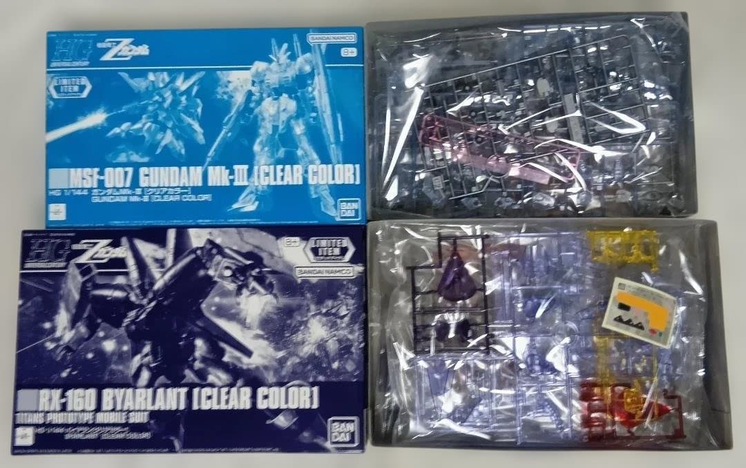 MG　HG　リミテッド　ガンプラ　4個セット