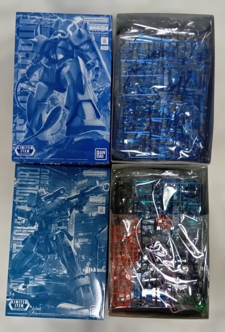 MG　HG　リミテッド　ガンプラ　4個セット