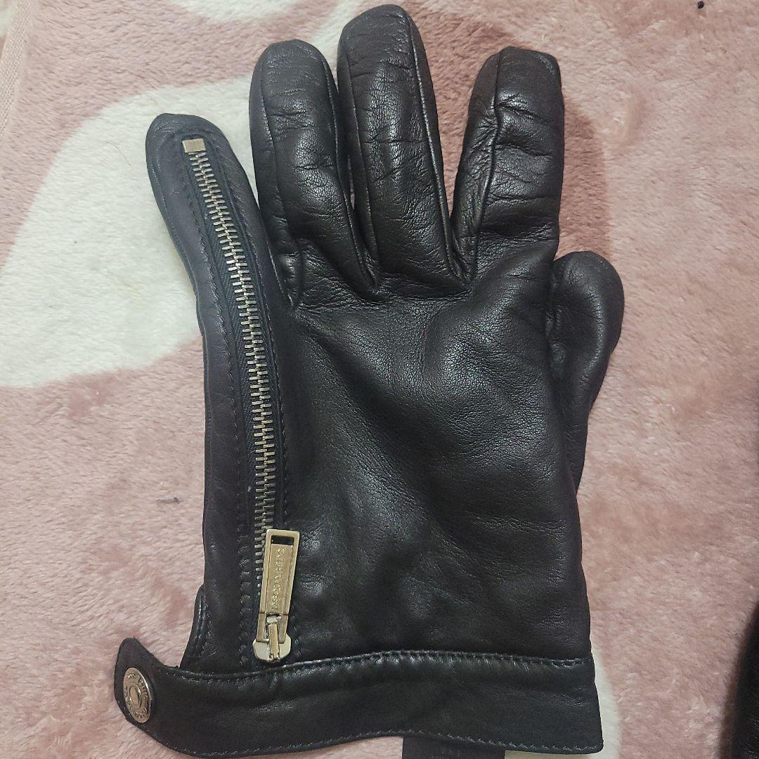 DSQUARED2 黒レザー手袋
