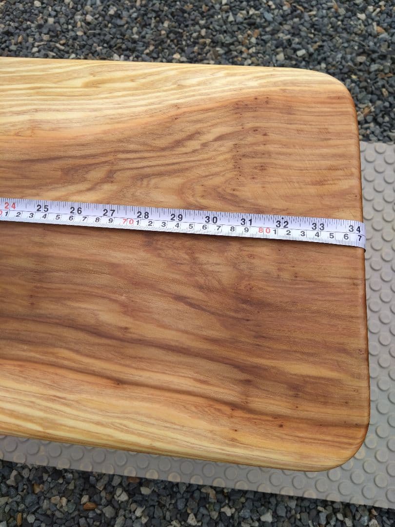 杉板と檜のベンチ84　値下げ❕天板は肌に優しい杉　節無しで杢目が綺麗　脚は檜半切