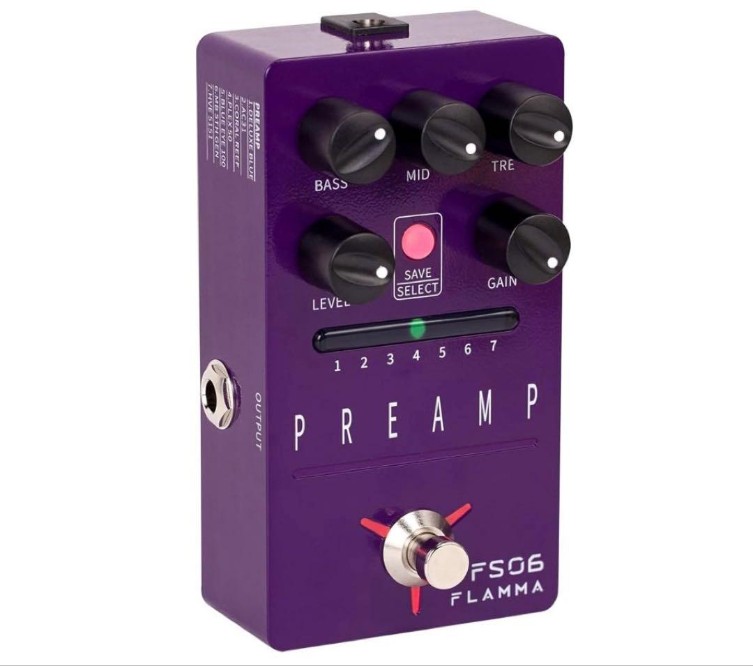 FLAMMA FS06 デジタル プリアンプ ペダル 内蔵 キャビネット