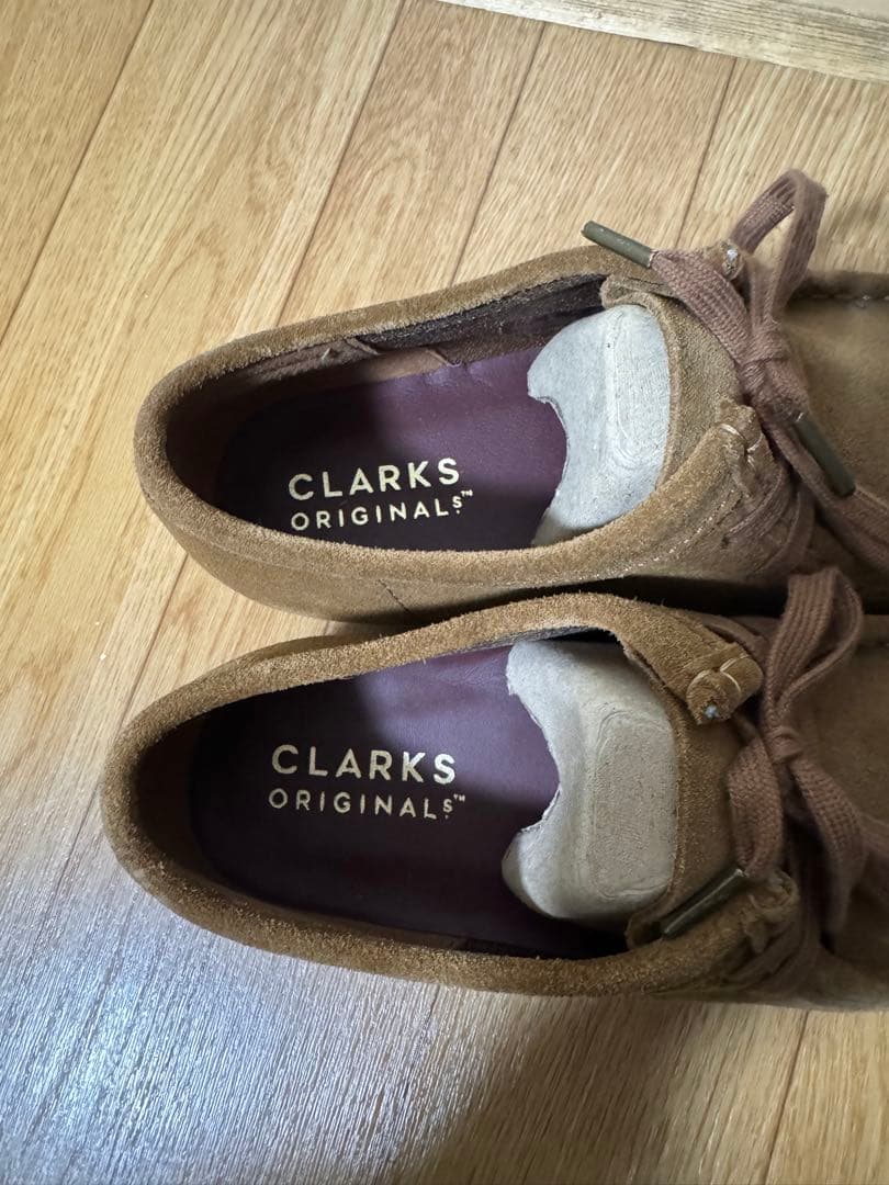Clarks wallabees cola suede ワラビー　コーラスエード