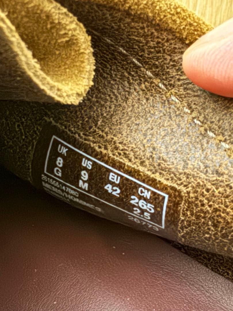 Clarks wallabees cola suede ワラビー　コーラスエード