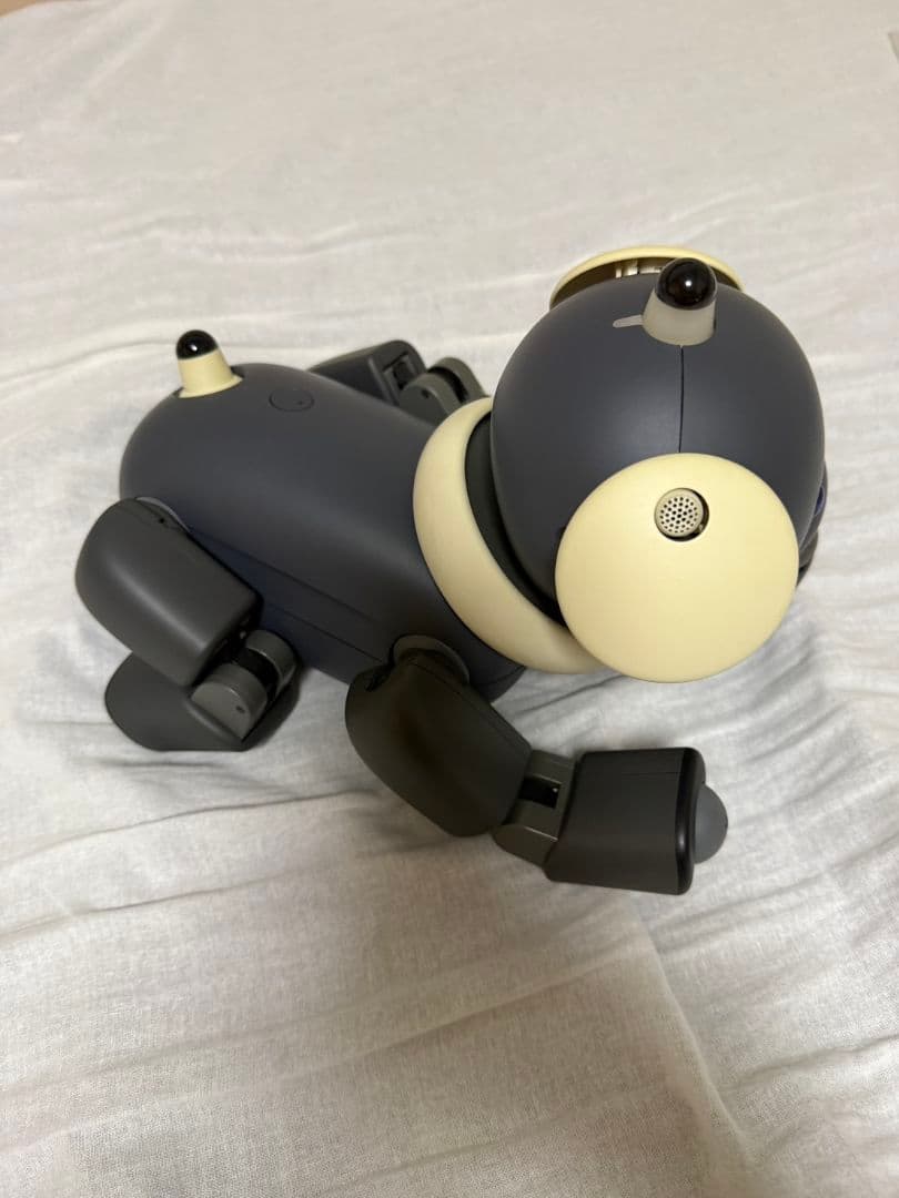 SONY AIBO ソニー　アイボ　ロボット　犬 マカロン 黒　グレー