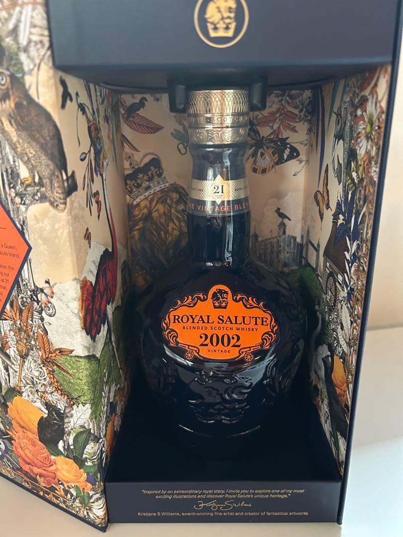 【ヴィンテージ】ローヤルサルート21年 ザ・ビンテージブレンド 2002 新品