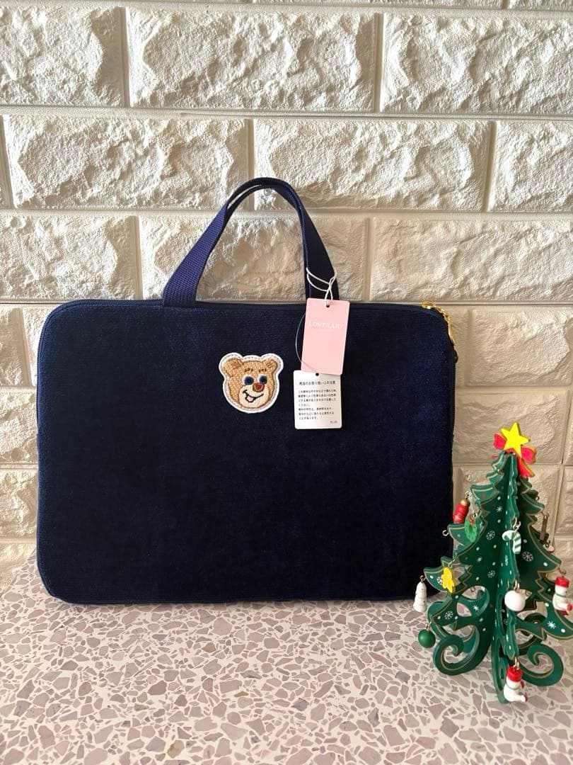 新品タグ付きLOVERARY BY FEILER オールドテディ　ブリーフケース