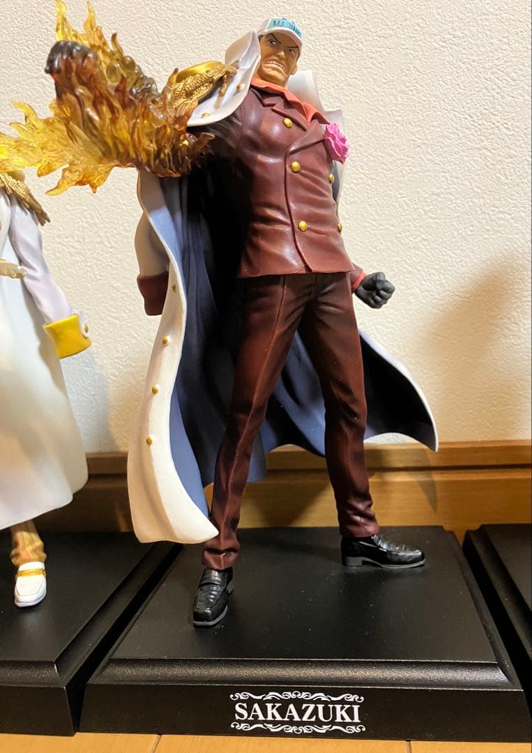 ワンピース フィギュア 赤犬　黄猿　青雉　軍艦