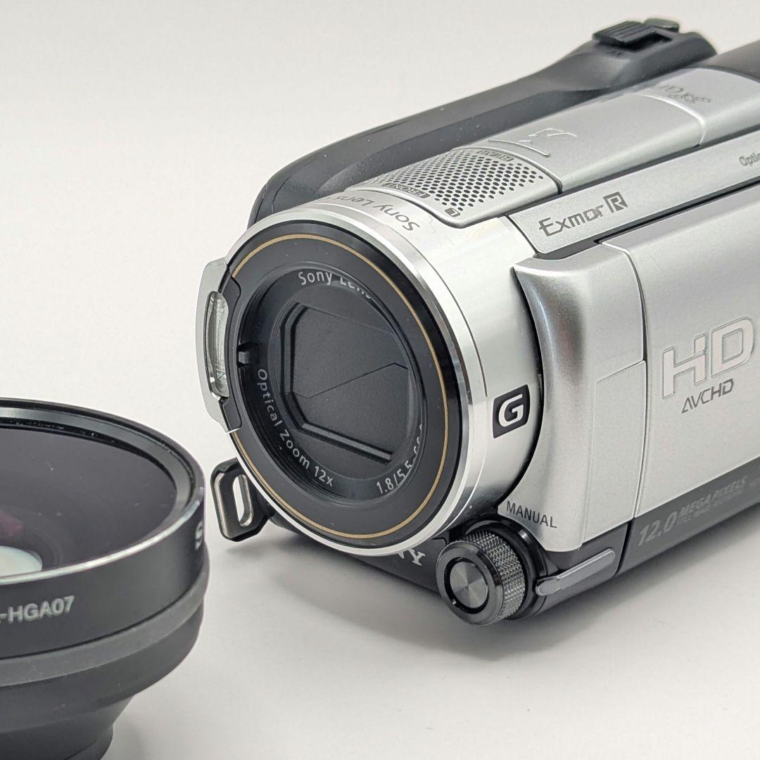 SONY HDR-XR500V ワイドコンバージョンレンズ付き