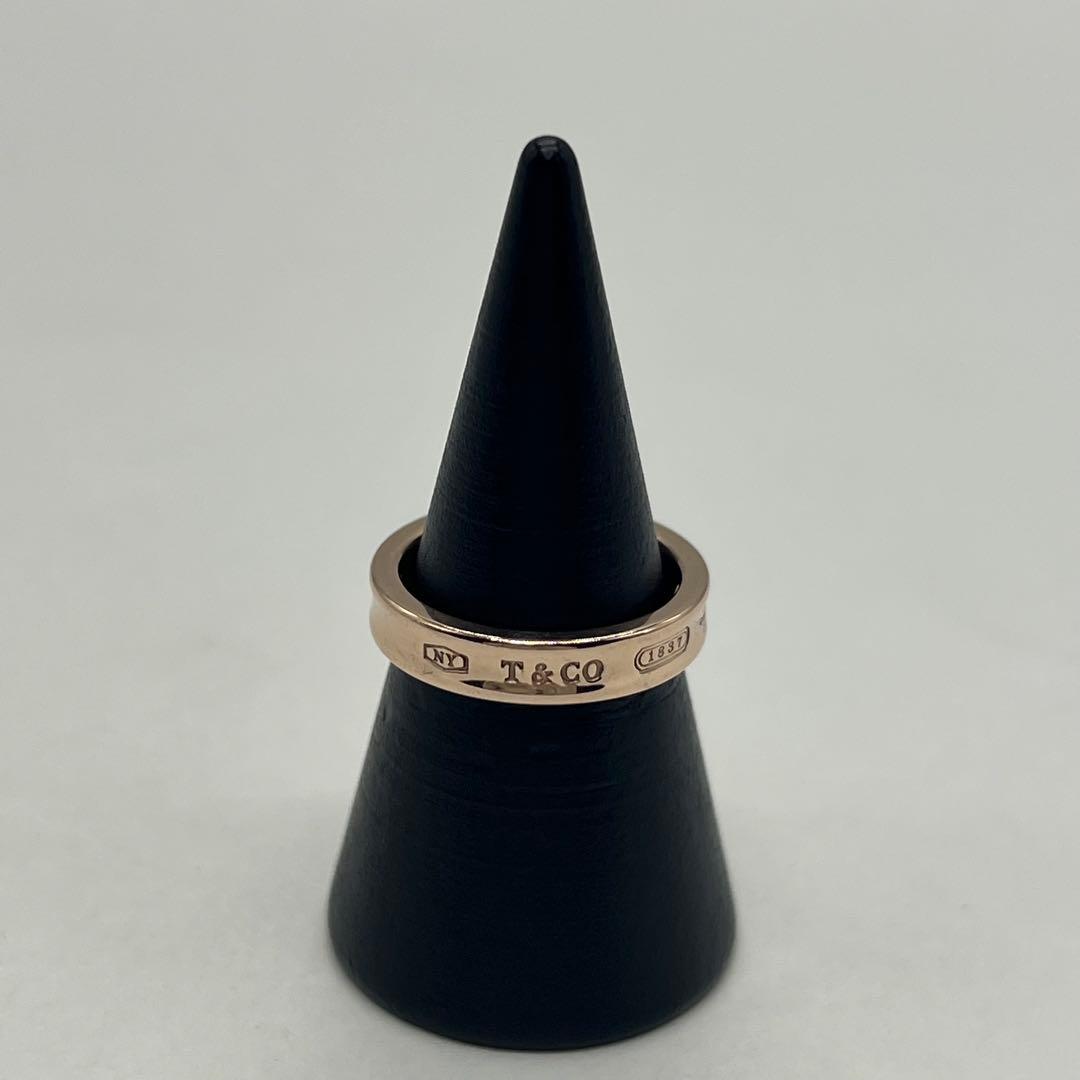 ティファニー TIFFANY 1837 ナロー リング 8号 ルベドメタル