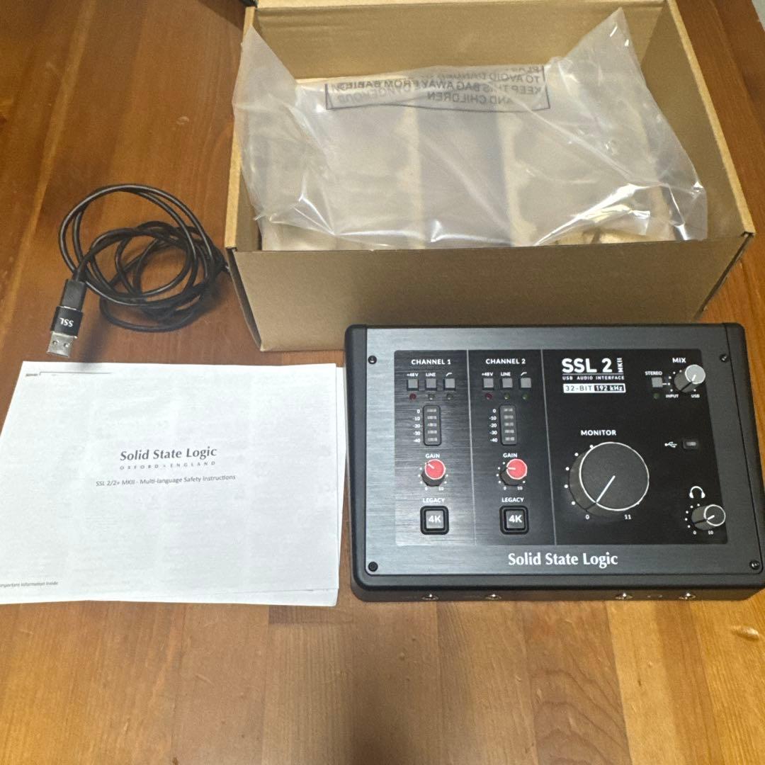 DTM・DAW SSL2 MK2 Solid State Logic