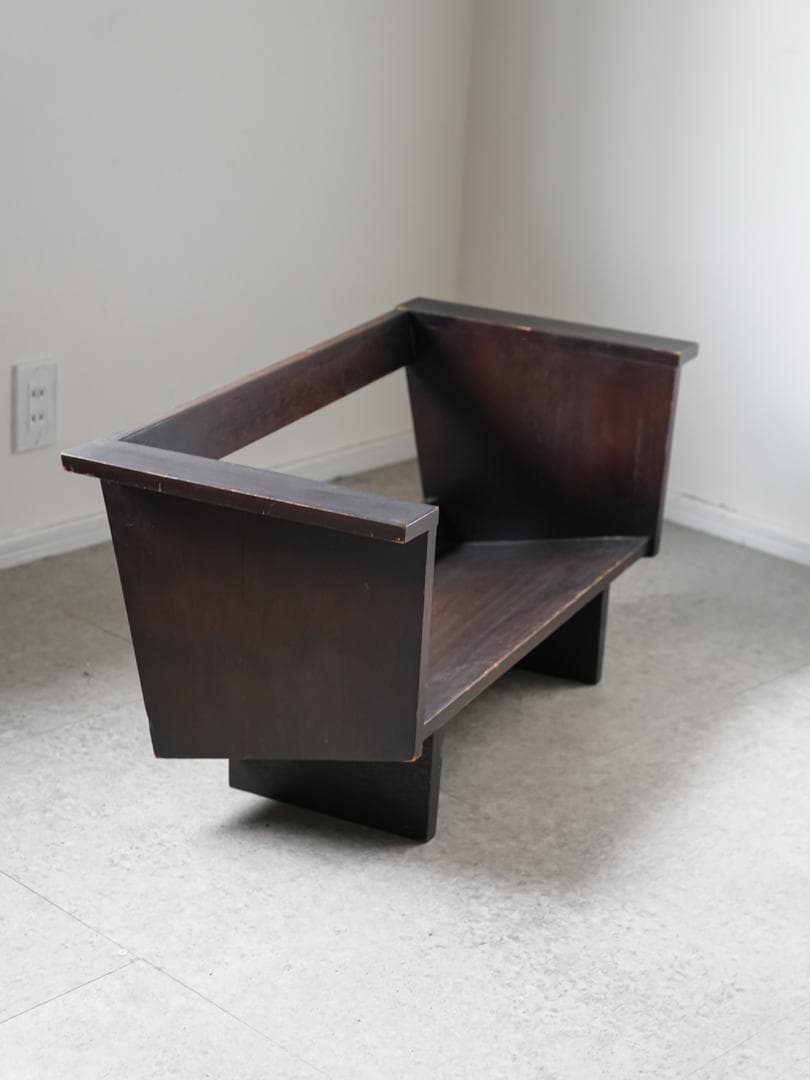 古道具 アンティーク マガジン/レコードラック 収納 ジャパニーズモダン